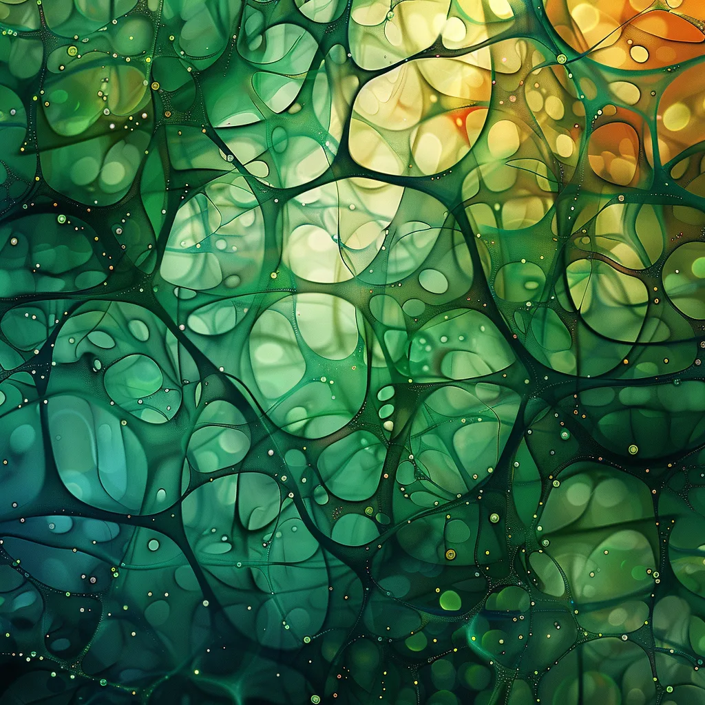 abstract, color gradients, learning network, green --s 250 --v 6.0