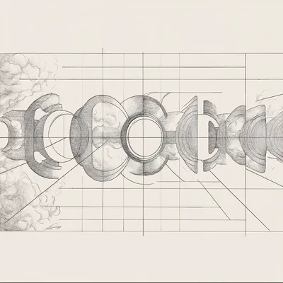 https://s.mj.run/HWS9Vh-5Tmk architecture drawing, elaborate, nebula, lines, simple shapes, complex