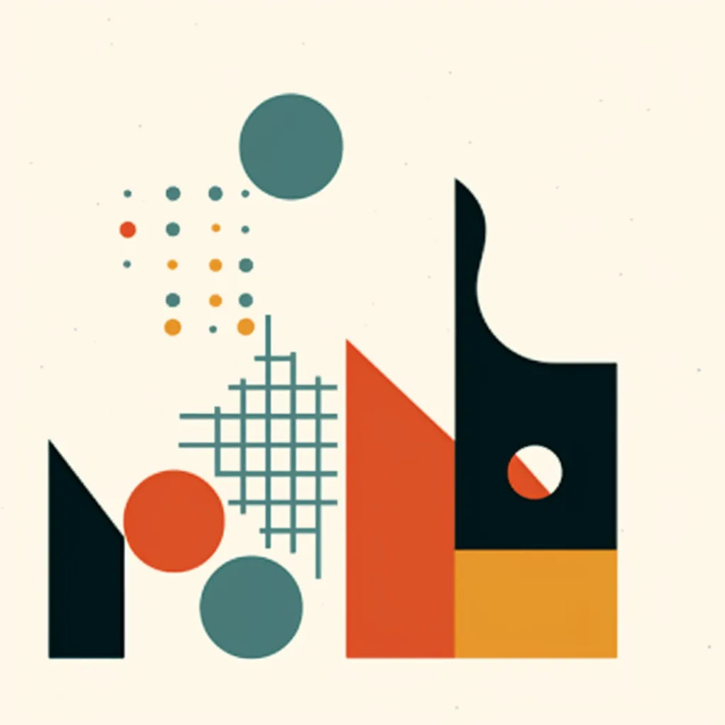 https://s.mj.run/fKSH_BsVmjU, new features, illustration, simple shapes --upbeta