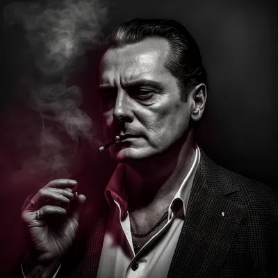 https://s.mj.run/4vK5mkcB_tw very old mafia boss, smoking, black and white photo, evil, --v 4