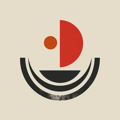 fake corporate logo, simple shapes, silly --s 250