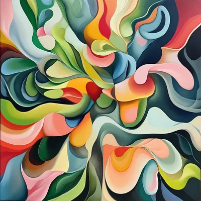 dense, organic, abstract, MC Esher style