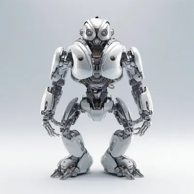 a futuristic robot named OutputDev/web that programs other computers --upbeta --v 5