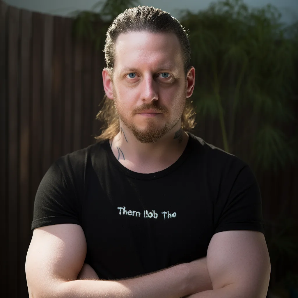 https://s.mj.run/PVmC_xiAbvc, professional wrestler, photo realistic, portrait, 50mm lens, dramatic lighting --upbeta --