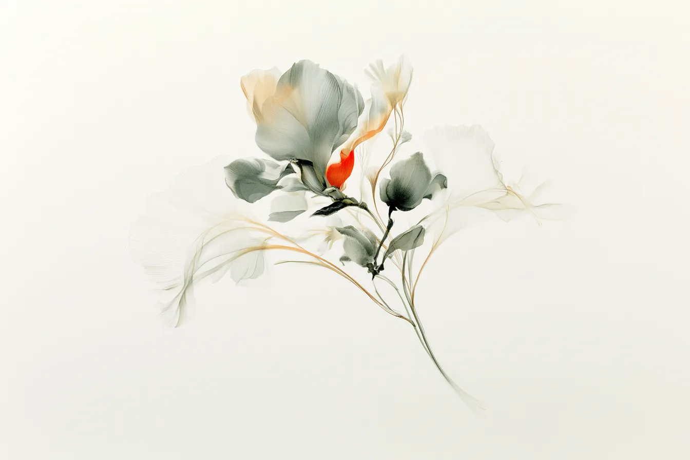 An imagined benevolent botanical specimen, an elegant adaptive flowering organism with the grace of a young magnolia, se