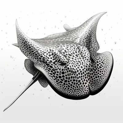 stingray, hedcut, swimming --upbeta