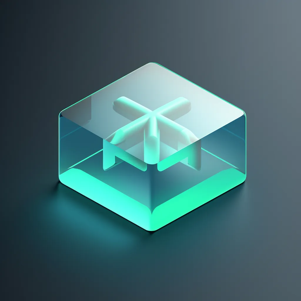 https://s.mj.run/DeS5snhQV0E, isometric, glass, clear, box --upbeta