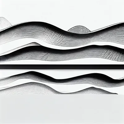 https://s.mj.run/6Q1jw45TJHI line drawing, white background, waves --upbeta
