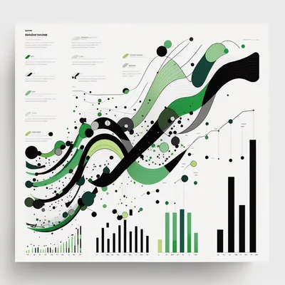 A curiously fast, interactive analytics & data visualization product for large datasets, visualization, black lines, whi