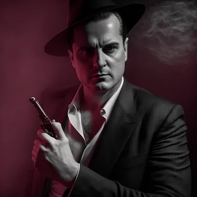 https://s.mj.run/4vK5mkcB_tw mafia boss, tommy gun, shooting, black and white photo, evil, --v 4