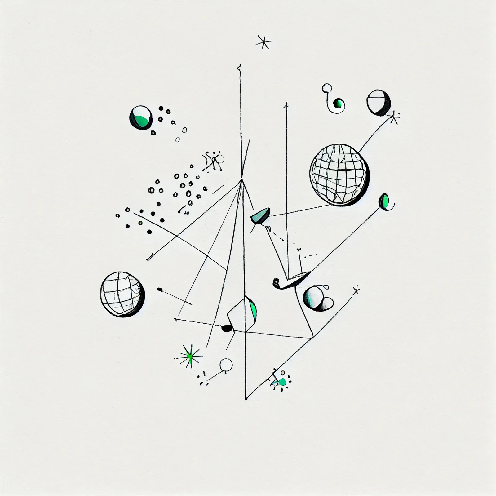 https://s.mj.run/Q_R_P0edHes complicated diagram, simple shapes, line drawing, white background --upbeta