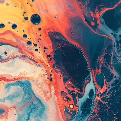 abstract art, dense data patterns, liquid, colorful, simple shapes