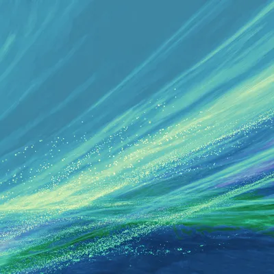 Airy abstract halftone streams of light, flowing currents of Pacific navy (#142139), Mint (#F5FCF9), Oatmilk (#F9F2E9),