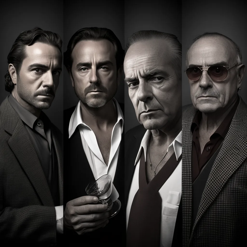 https://s.mj.run/l2CJsICbDTc geriatric mafia bosses, film noir, hyper realistic photograph, portrait, masculine, --v 4