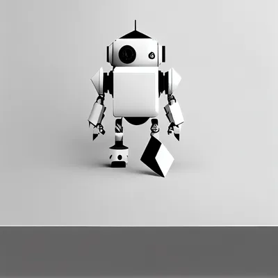 https://s.mj.run/LzxewtvfHBA black and white, simple shapes, robot, white background --upbeta