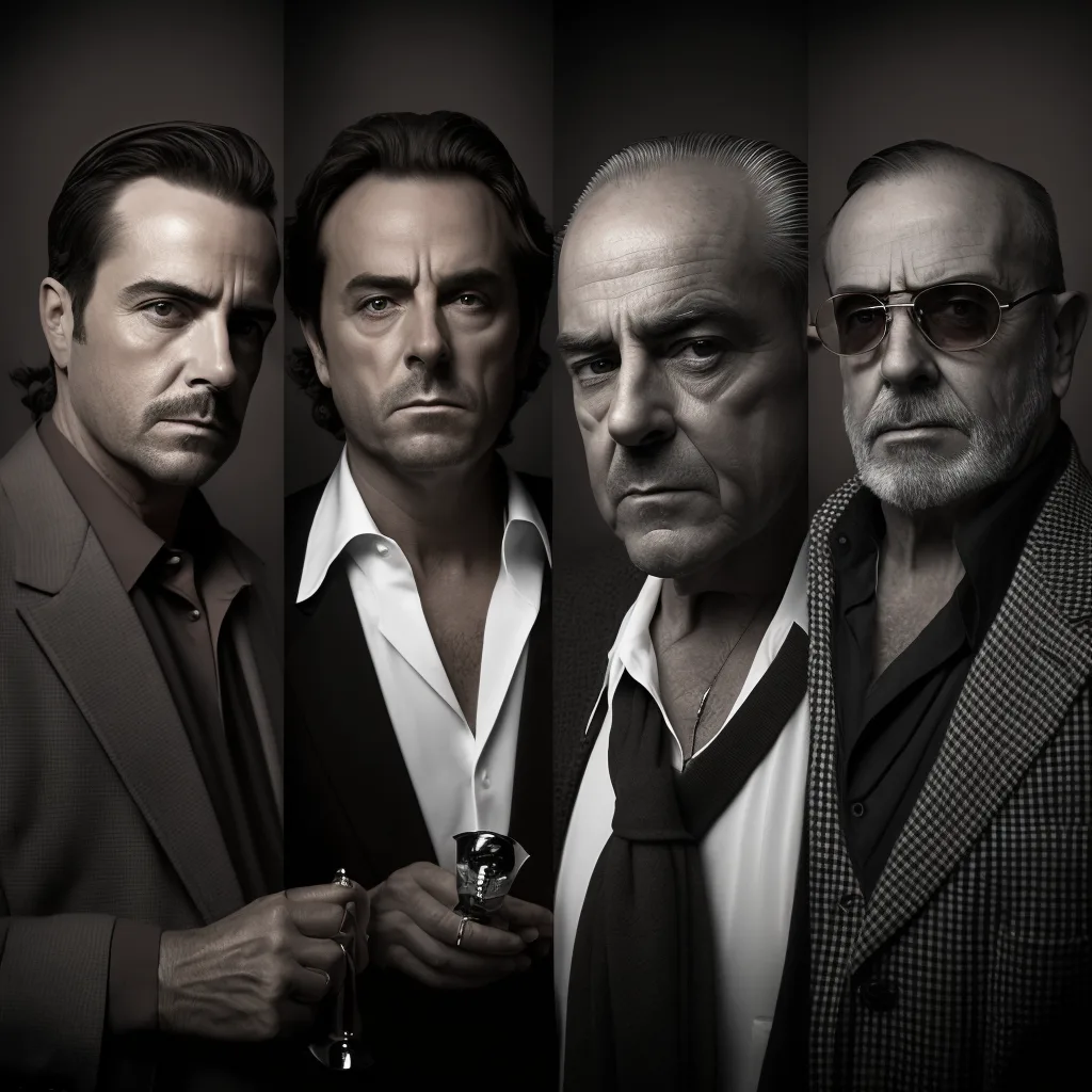 https://s.mj.run/l2CJsICbDTc geriatric mafia bosses, film noir, hyper realistic photograph, portrait, masculine, --v 4