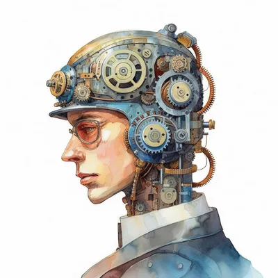 portrait of a robot that is Diligent Systematic Reliable Responsive Collaborative Detail-oriented Consistent Problem-sol
