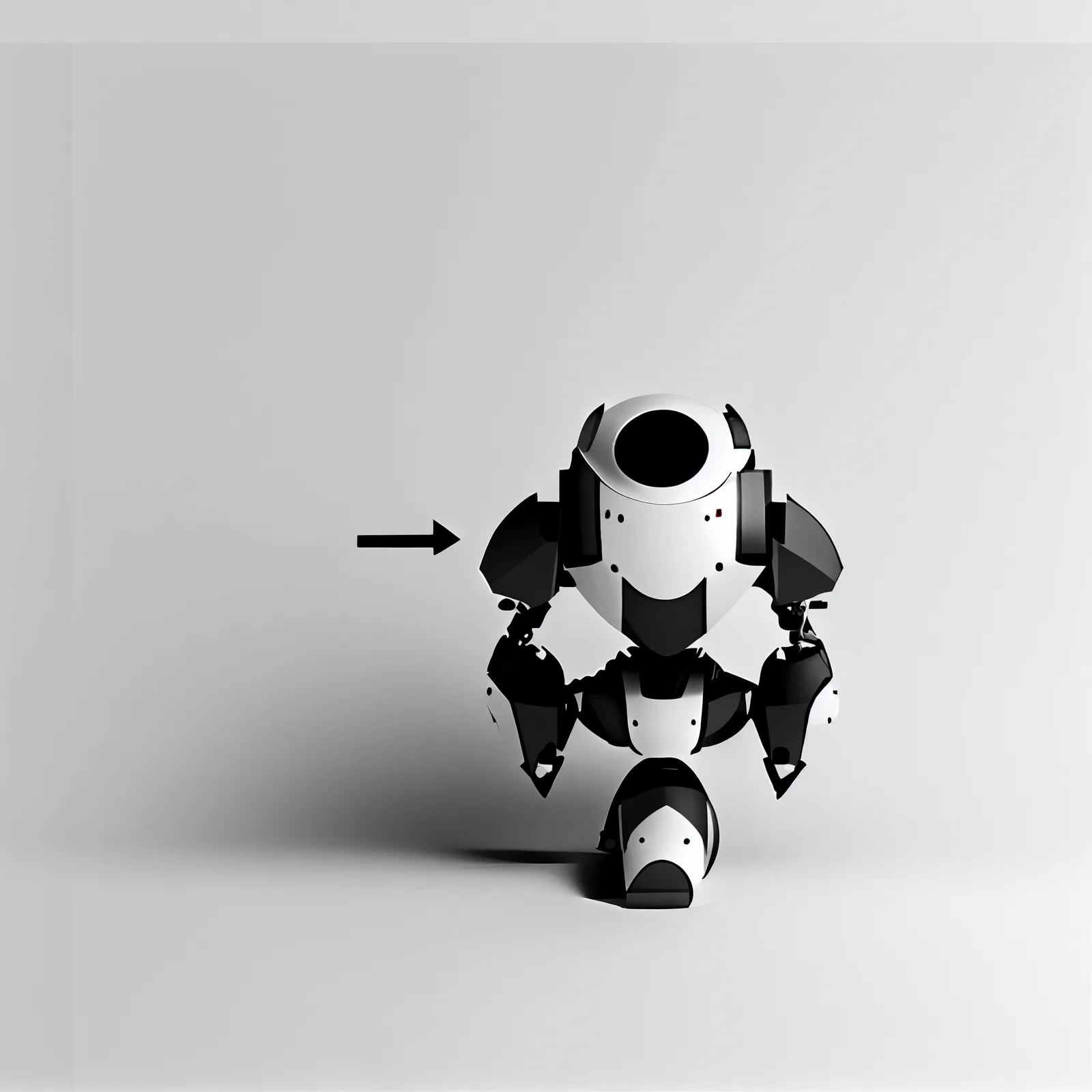 https://s.mj.run/LzxewtvfHBA black and white, simple shapes, robot, white background --upbeta