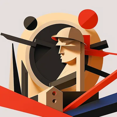 https://s.mj.run/kXX0uVfuUGo russian constructivist, --v 4